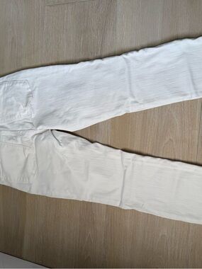 J. Crew Factory White High-Rise Skinny Jeans